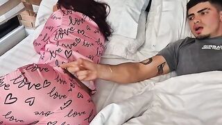 A naughty girl gets fucked hard by her best friend at home