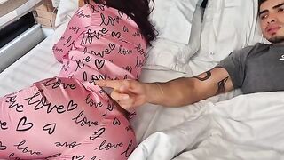 A naughty girl gets fucked hard by her best friend at home