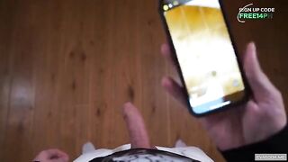 A sweet girl was caught and fucked by an unexpected encounter