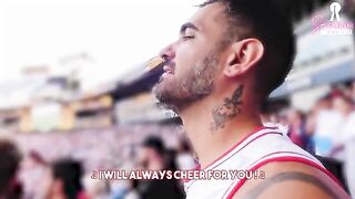 The petite girl would do anything for her favorite soccer team