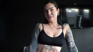 A girl with braces is craving sex just as much as she craves oxygen