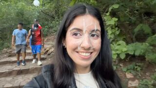 I had to force myself to survive in the park
