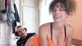 A hot MILF is doing laundry and she’s very sexy