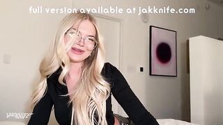 An office slut is taking control in this steamy scene