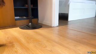 The man came to the house and worked wonders with her feet