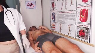The doctor checked the patient's condition more thoroughly through intimate means