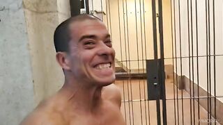 Two guys shared a hooker in an intense threesome encounter