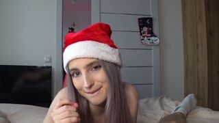 A girl fucked with the neighbor on Christmas Eve - Anny Walker