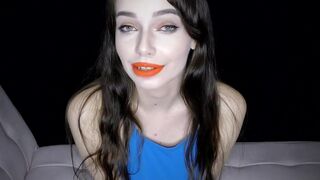 You hate her, but her big tits make you fuck her anyway in this POV facial