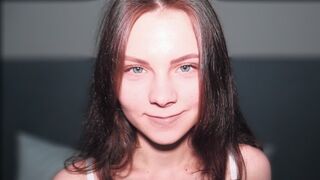 Can't resist my Stepsister new underwear - Hot Riding and Facial