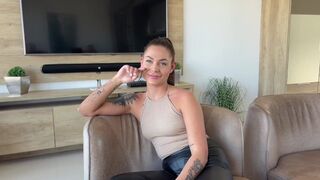 Casting of a young actress turns into a wild threesome