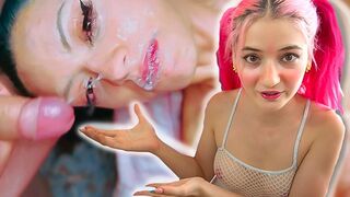Petite TikTok thot reacts to the hottest Argentinian porn ever