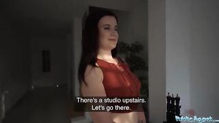 Photographer picked up cute teen Little Eliss for cash in a studio