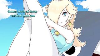 Rosalina grants your wish - a femdom hentai joi experience with edging and humiliation